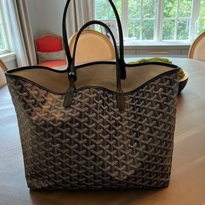 Goyard St Louis PM Tote in Black